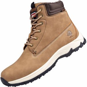 Trekker winterschoenen met spikes - Tan - EU39