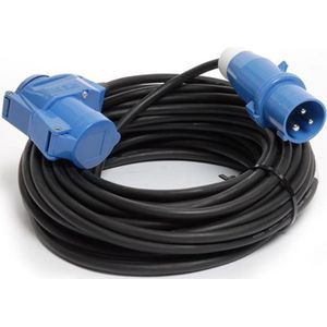 Gimeg Elektra CEE Premium Verlengkabel - Haaks - Met Stopcontact - 25 m - 2,5 mm