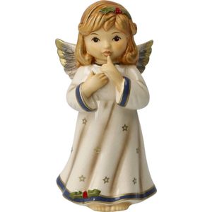 Goebel - Kerst | Decoratief beeld / figuur Kerststal Engel Beschermengel | Aardewerk - 11cm