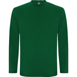Donker Groen Effen t-shirt lange mouwen model Extreme merk Roly maat XL
