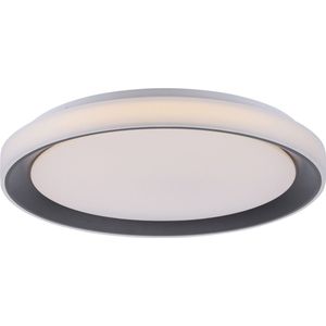 Disc Smart LED plafondlamp d:51 cm wit / zwart - Modern - Leuchten Direkt