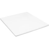 Damai Organic - Topper hoeslaken (tot 15 cm) - Bio satijn - 140x210 cm - White