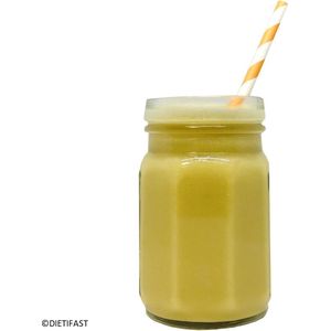 DiETiFAST Maaltijdshake karamel (10 zakjes) - Gemakkelijk afvallen - Het nieuwe gewicht behouden - Complete nutritionele samenstelling