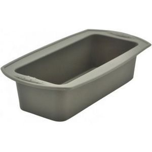 Kinghoff Silicone Bakvorm - Grijs - 27,5 x 14,5 x 6,5 cm - Oven-, Vriezer- en Magnetronbestendig