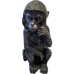 LBM Urn aap / monkey - Zilver - 250ML