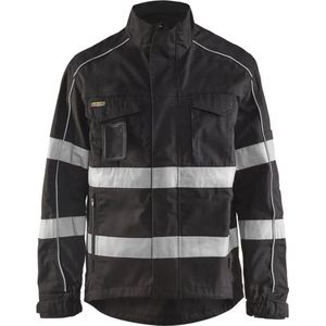 Blåkläder 4051-1811 Jack Ongevoerd High Vis Zwart maat XS