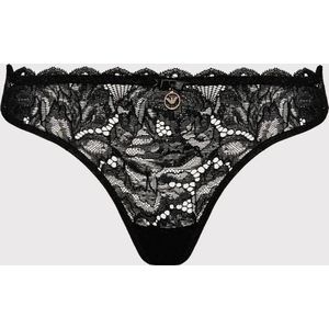 Emporio Armani Eternal Lace Thong - Zwart - Maat S