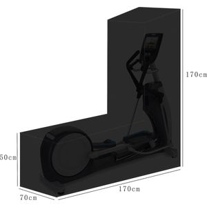 Waterdichte afdekking voor elliptische machines - beschermhoes voor crosstrainers - hometrainer afdekking