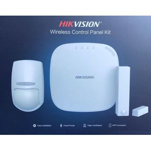 Draadloos alarmsysteem - Bewegingsmelder - Magneetcontact - Super snelle bediening via app (iOS/Android) - Hikvision