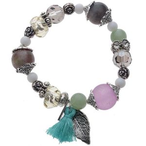 Juleeze Armband Dames Groen Rond Armbandjes Sieraden Dames Mix en Match