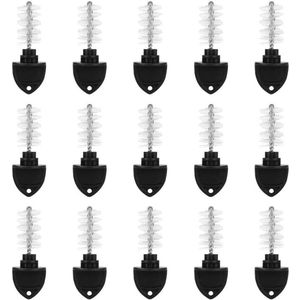 Beer Tap Plug & Reinigingsborstel Nylon Waterkraan borsteldoppen afdekking - Set van 15 stuks .