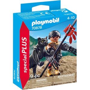 PLAYMOBIL Special Plus Krijger met panter - 70878