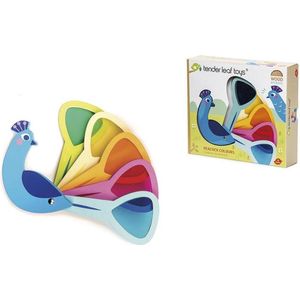 Tender Toys Pauw Kleuren Speelattribuut Junior