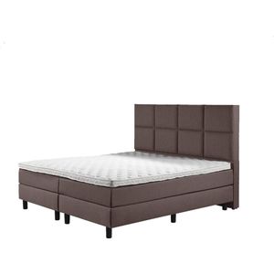 Boxspring Luxe 120x210 8 vlaks Bruin