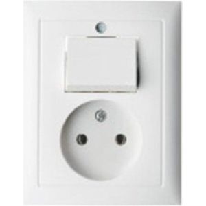 Hager Berker Combinatie schakelaar/wcd