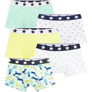 Set van 5 boxershorts voor jongens