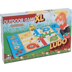 Ludo - XL versie - Voor Buiten en Binnen - 80 x 65 cm - spellen - voor kinderen - kerstcadeau