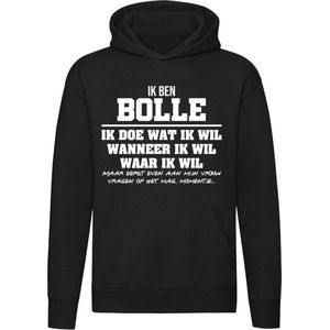 Bolle | verjaardagkado | verjaardag kado | cadeau | grappig | jarig | Unisex | Trui | Sweater | Hoodie | Capuchon | Zwart