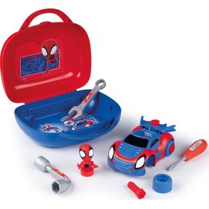 Smoby - Spidey Gereedschapskoffer - Spiderman - auto