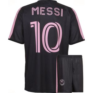 Miami Voetbaltenue Messi - Messi Tenue Uit - Concept Kit - Voetbaltenue Kinderen - Shirt en Broekje - Jongens en Meisjes - Volwassenen - Heren en Dames-128
