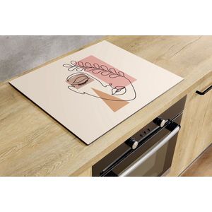 Inductiebeschermer - Madame Art - 81.6x52.7 cm - Inductiebeschermer - Inductie Afdekplaat Kookplaat - Inductie Mat - Anti-Slip - Keuken Decoratie - Keuken Accessoires