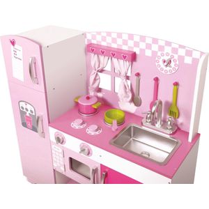 Wooden Toys Classic World Wooden Kitchen Pink