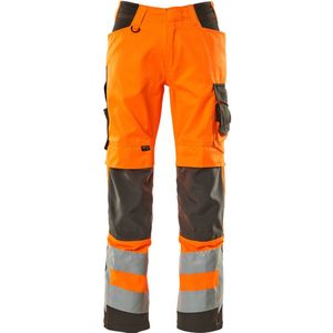 Mascot Safe Supreme Broek met kniezakken 20879-236 - hi-vis oranje/donkerantraciet