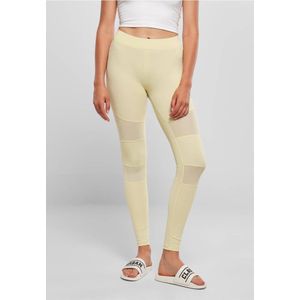 Urban Classics - Tech Mesh Sportlegging - XS - Geel