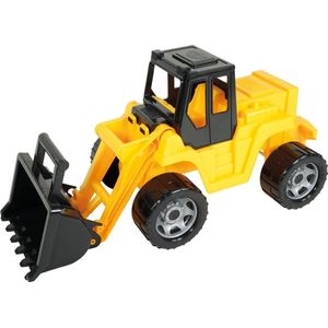 Lena Shovel Giga Trucks Junior 63 Cm Zwart/Geel