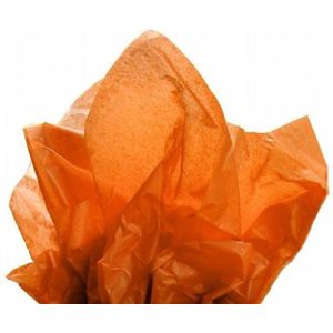 Vloeipapier Oranje - 50x75cm - 17gr - 480 stuks