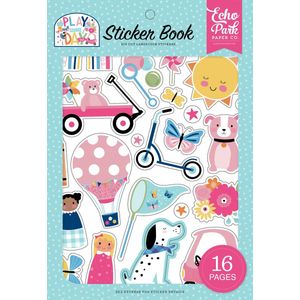 Echo Park Play All Day Girl Sticker Book (PAG268029)