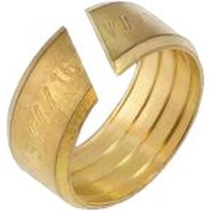 Bonfix knelkoppeling - Ring voor knelset type 23910 - �16 voor in knelhuis 15mm - Messing