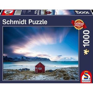 Schmidt Hutje aan de Atlantische Kust, 1000 stukjes - Puzzel - 12+