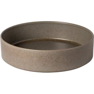 Costa Nova - Redonda - serveerschaal taupe - fine stoneware - 29 cm rond
