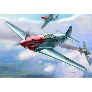 Zvezda - Yak-3 Soviet Wwii Fighter (Zve4814) - modelbouwsets, hobbybouwspeelgoed voor kinderen, modelverf en accessoires