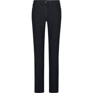 Zerres Greta Bi-Stretch Katoen Broek Donkerblauw Kort | Navy