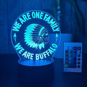 Klarigo® Nachtlamp – 3D LED Lamp Illusie – 16 Kleuren – Bureaulamp – KAA Gent – Sfeerlamp Gent – Nachtlampje Kinderen – Creative lamp - Afstandsbediening