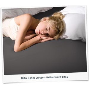 Bella Donna Alto Boxspringhoeslaken - Hellanthrazi-0215 180x200-200x220