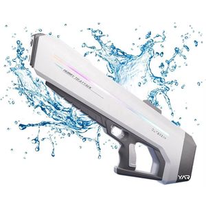 YAR Watergun - Waterpistool- Automatisch vullen - Waterpistool elektrisch- Krachtig - Buitenspeelgoed - Elektrisch waterpistool - Wit