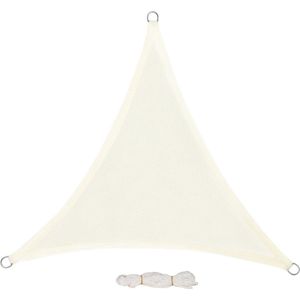 Néos® Driehoekig Zonnescherm - UV Bescherming - Voor Tuin/Patio - HDPE - Crème - 4x4x4m