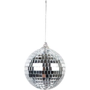 Boland - 6 Discoballen zilver Zilver - Glitter & Glamour - Glamour - 80's - NYE - Oudjaarsavond