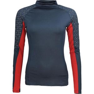 Qhp Trainingsshirt Qhp Eldorado Eventing Kids Donkerblauw