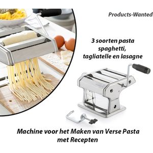 Machine voor het Maken van Verse Pasta met Recepten