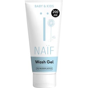 Naïf - Reinigende Wasgel - Baby's en Kinderen- met Natuurlijke Ingrediënten - 200ml