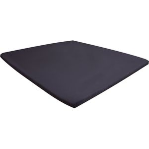 Hoeslaken Modal Topper Antraciet 160 x 200/220 cm | Satijn gevoel | Extreem zacht | Duurzaam | Vochtabsorberend | Strijkbaar | Wasbaar op 60 graden | Oeko-tex Green & Oeko-tekst 100 gecertificeerd |