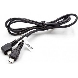 USB Micro B naar USB Micro B OTG oplaadkabel - USB2.0 - tot 1A / zwart - 1 meter