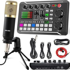 Equivera Podcast Startset - Microfoon Complete Set - Podcast Equipment