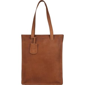 Burkely Michelle Dames Shopper Laptoptas 13,3'' - Cognac