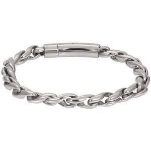 iXXXi Men-Myanmar-Zilverkleurig-Heren Armband