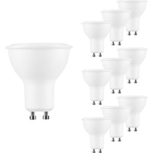 Modee Lighting - Voordeelpak 10x LED spot GU10 Dimbaar - 6W vervangt 50W - 4000K helder wit licht